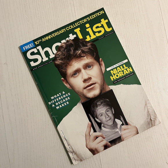 Niall Horan of One Direction on the cover of Shortlist Magazine