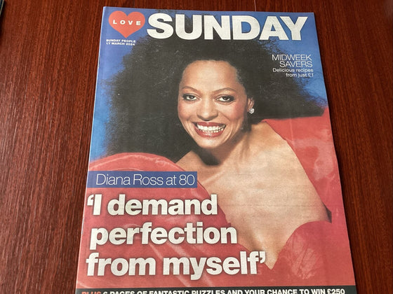 Love Sunday Magazine March 17 2024 Diana Ross Supremes