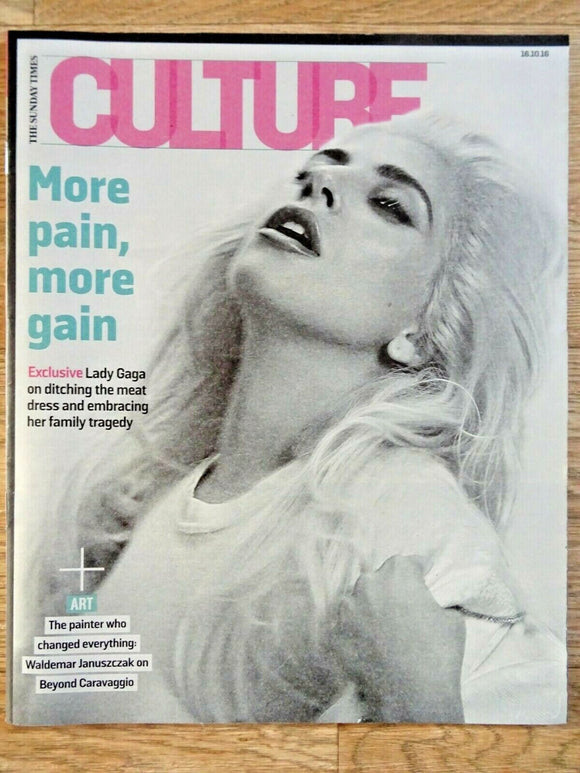 UK Culture Magazine 2016: Lady Gaga (Defective cover)