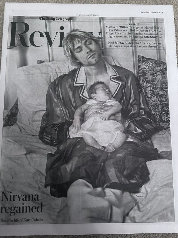 Telegraph Review March 23 2024 Kurt Cobain Nirvana