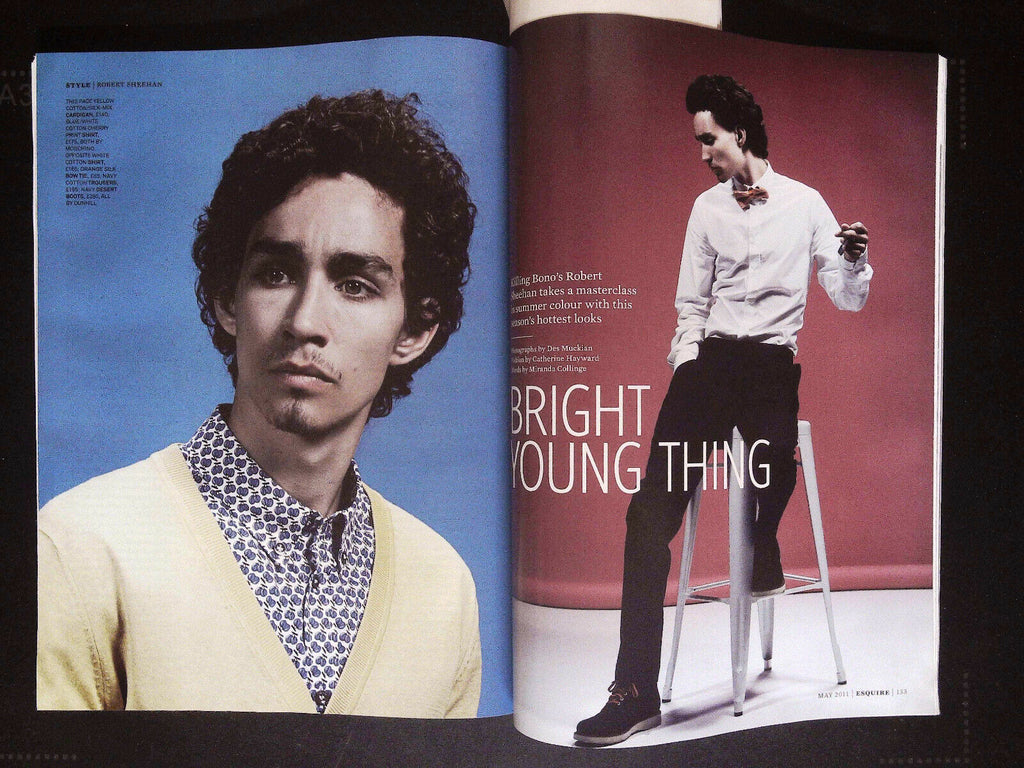 ESQUIRE UK May 2011 ABBIE CORNISH by RANKIN Robert Sheehan DANNY McBRIDE