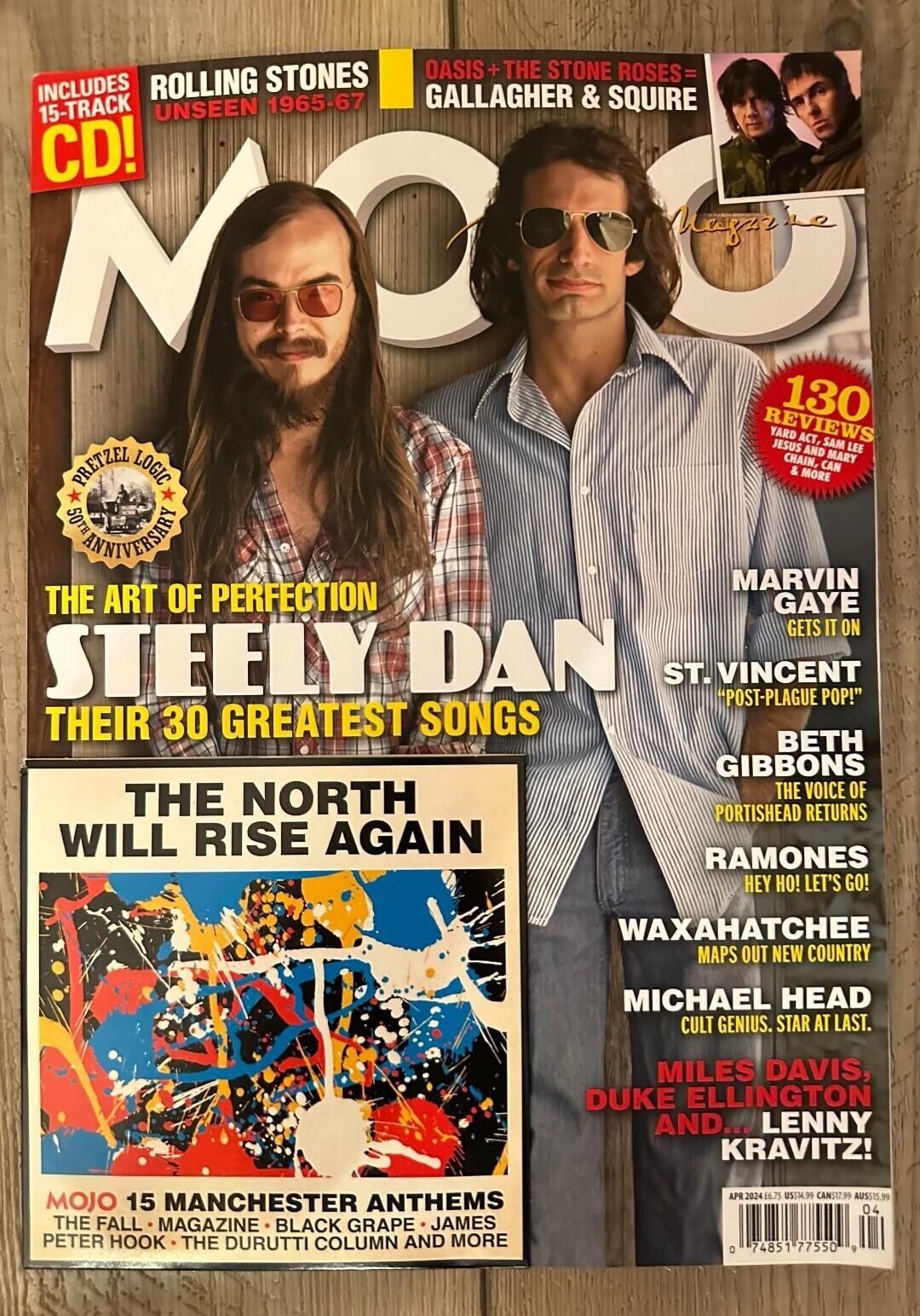 MOJO Magazine & CD April 2024 STEELY DAN Cover (USA Customers only)
