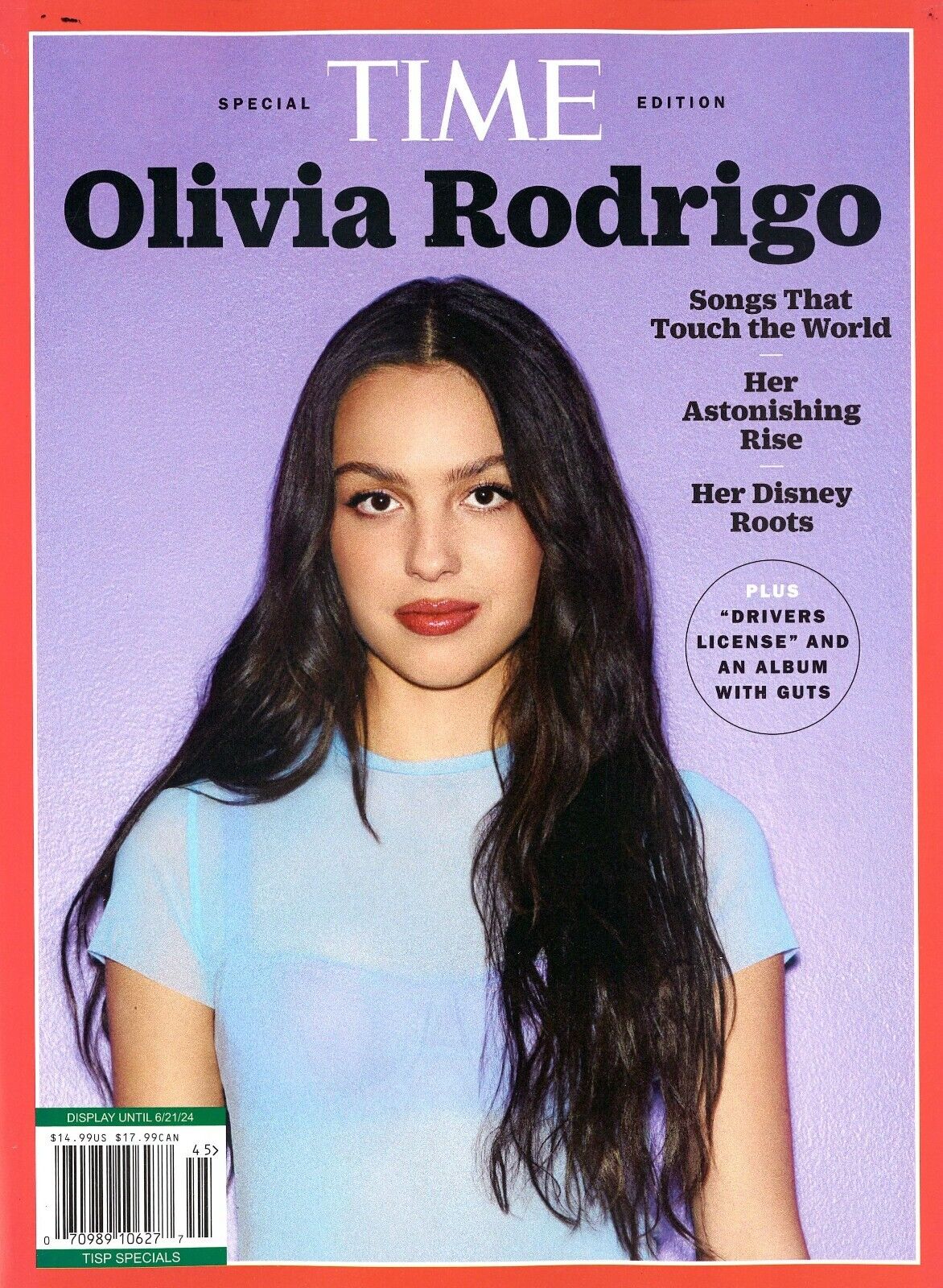 TIME MAGAZINE SPECIAL EDITION 2024 OLIVIA RODRIGO (Cover