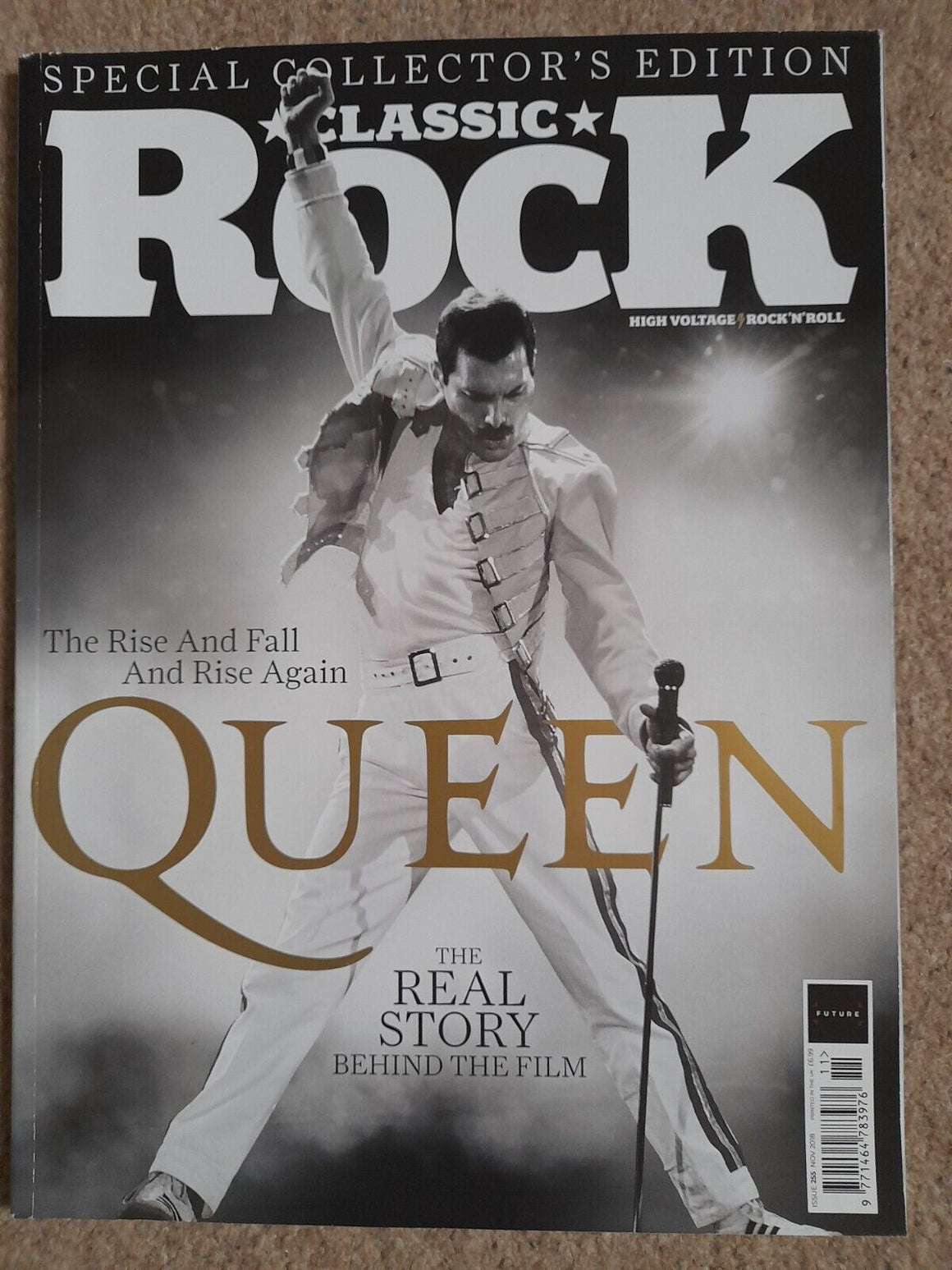 UK Classic Rock Magazine November 2018: Freddie Mercury Queen Greta Van Fleet