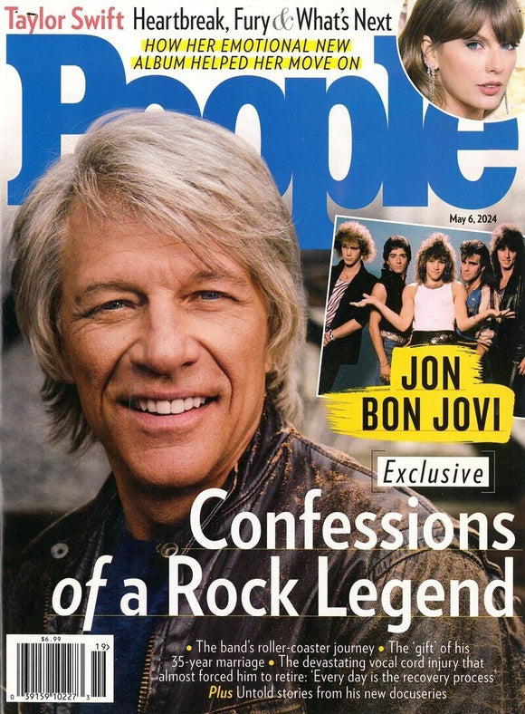 PEOPLE MAGAZINE - MAY 6, 2024 - JON BON JOVI (CONFESSIONS OF A ROCK LEGEND)