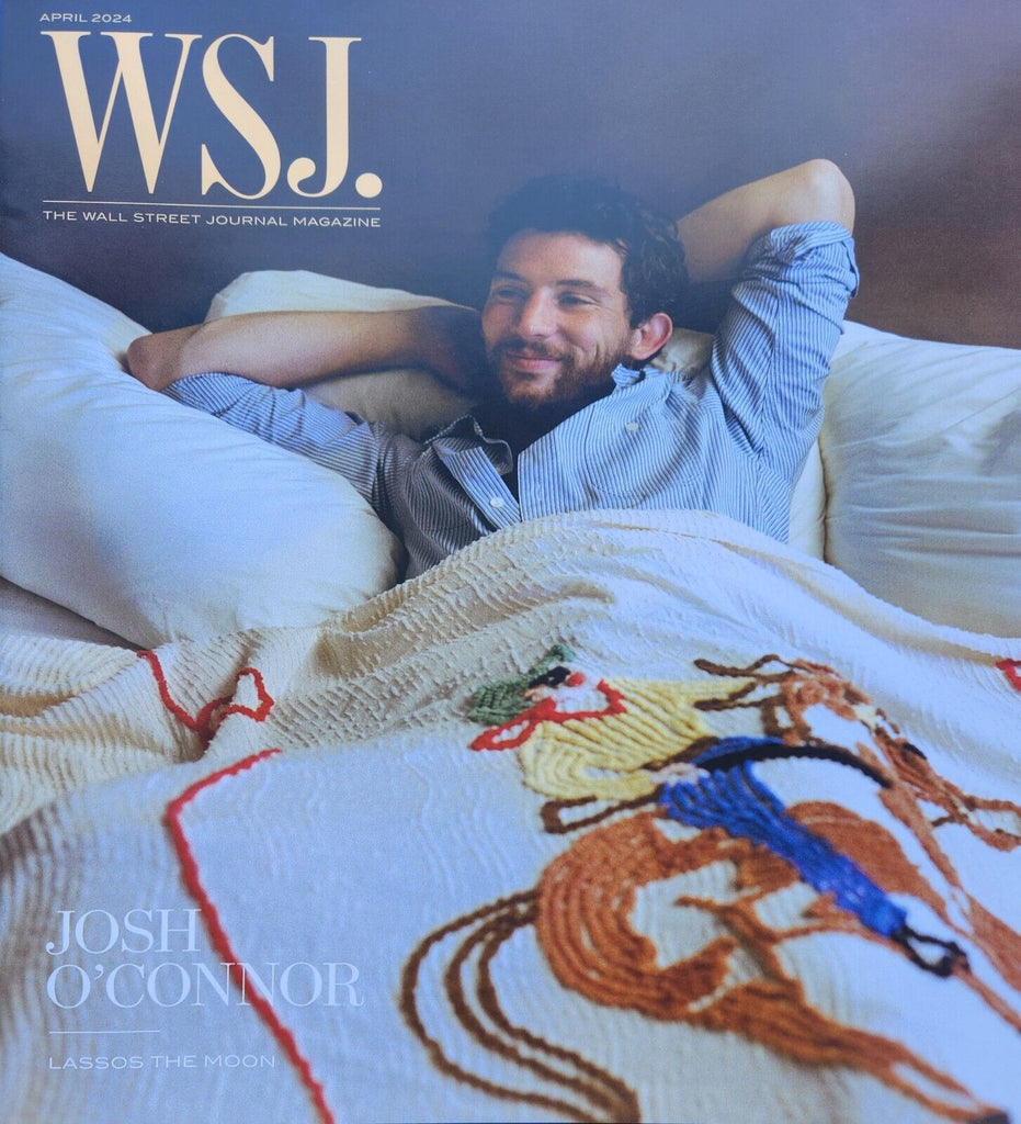 JOSH O'CONNOR - WSJ MAGAZINE - APRIL 27, 2024 BRAND NEW