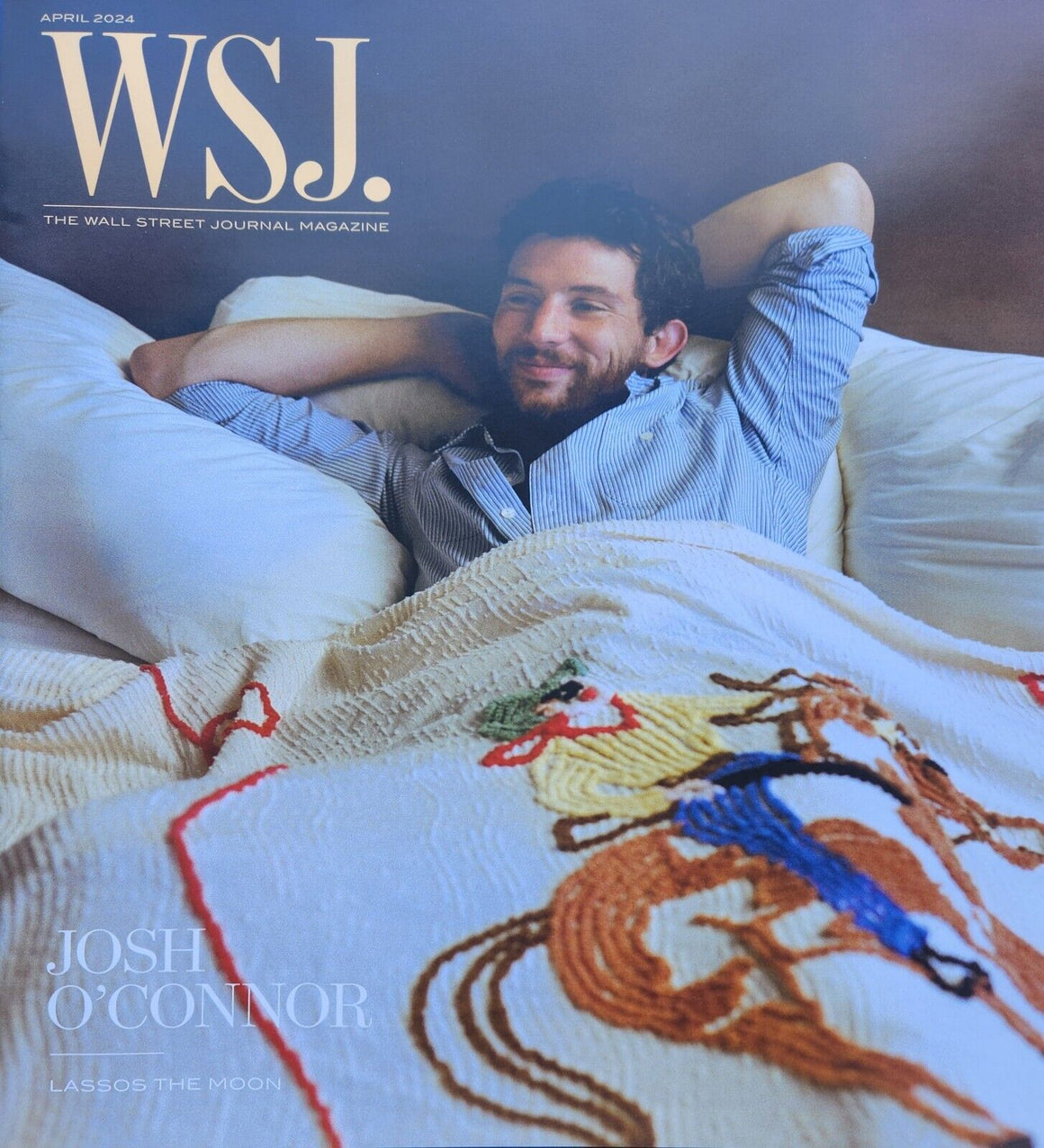 JOSH O'CONNOR - WSJ MAGAZINE - APRIL 27, 2024 BRAND NEW