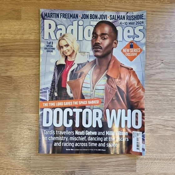 Radio Times Magazine - 4-10 May 2024 - Doctor Who Ncuti Gatwa Millie Gibson - Cover 1 Of 3