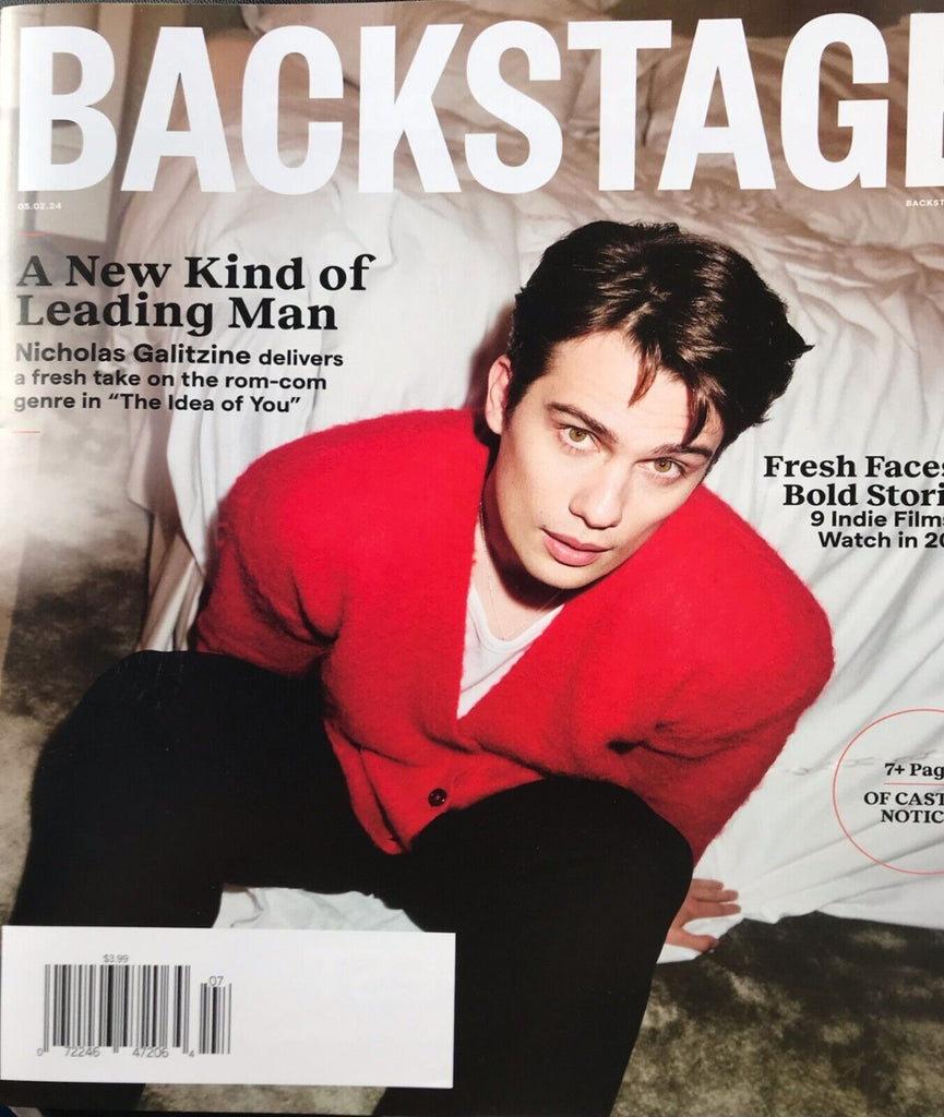 NICHOLAS GALITZINE - BACKSTAGE MAGAZINE - MAY 2, 2024 - BRAND NEW