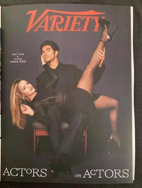 JOEY KING & - TAYLOR ZAKHAR PEREZ - VARIETY MAG - JUNE 5, 2024 - NEW