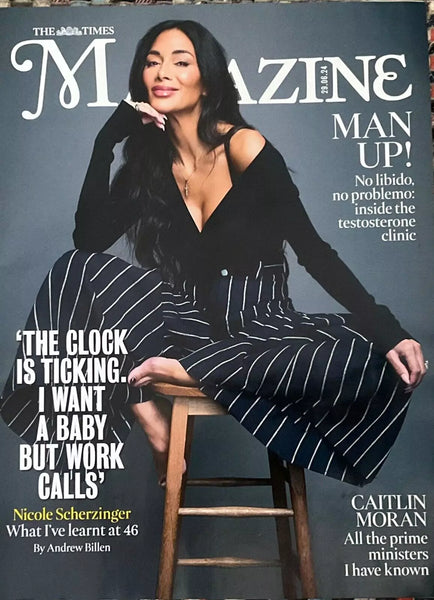 Times Magazine 29/06/2024 Nicole Scherzinger Karen Gillen Kiefer Suthe ...