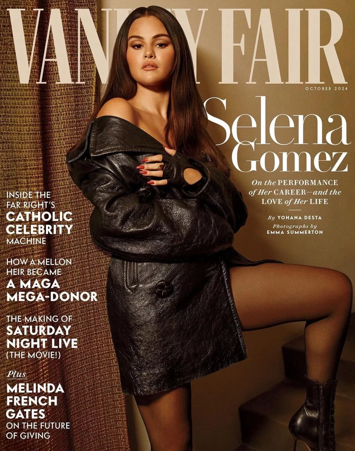 SELENA GOMEZ & SAOIRSE RONAN VARIETY MAG DECEMBER 11 , 2024 NEW