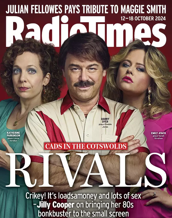 Radio Times Magazine (UK) 12-18 October 2024 Jilly Cooper's Rivals Dan ...