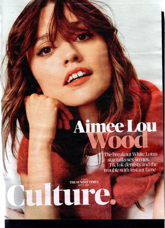 Culture Magazine April 6 2025 Aimee Lou Wood The White Lotus