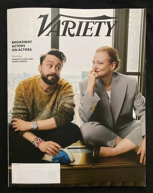 VARIETY MAGAZINE APRIL 2025: KIERAN CULKIN SARAH SNOOK JONATHAN GLICKMAN