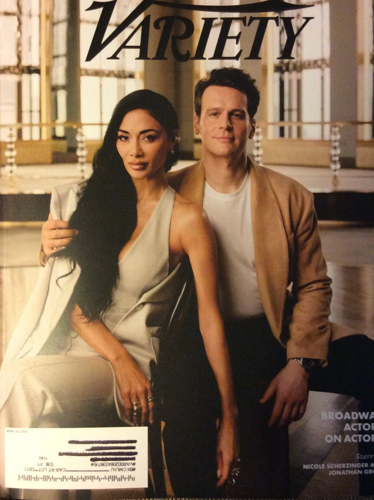 VARIETY MAGAZINE APRIL 2025: Jonathan Groff & Nicole Scherzinger