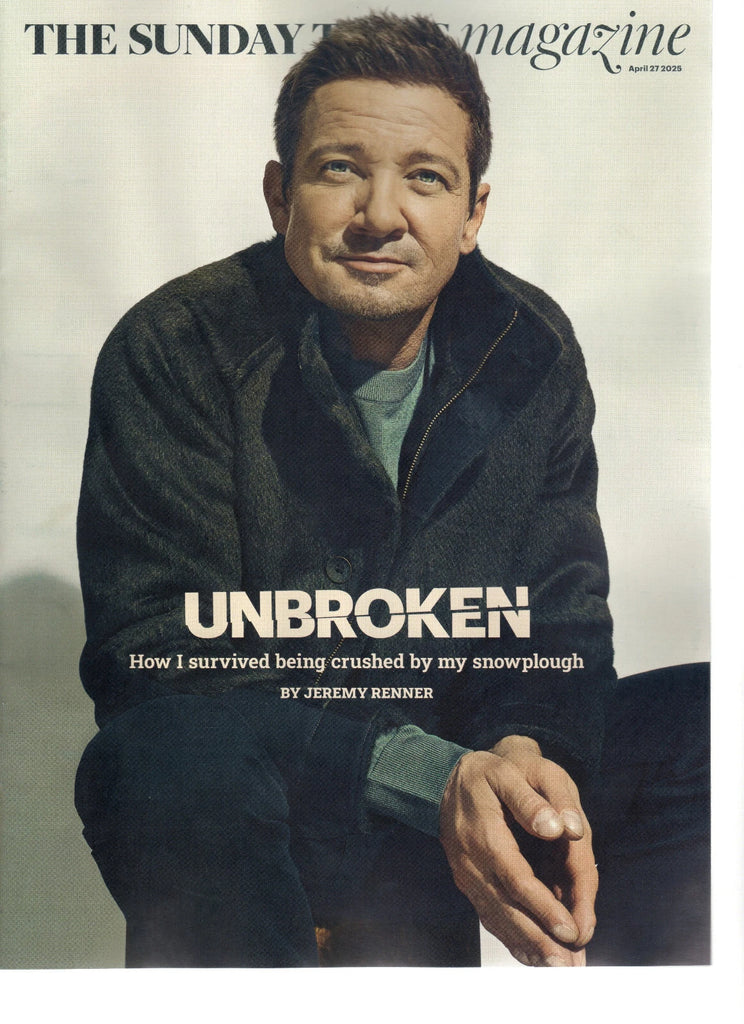 SUNDAY TIMES Magazine 27-APRIL-2025 JEREMY RENNER - YourCelebrityMagazines