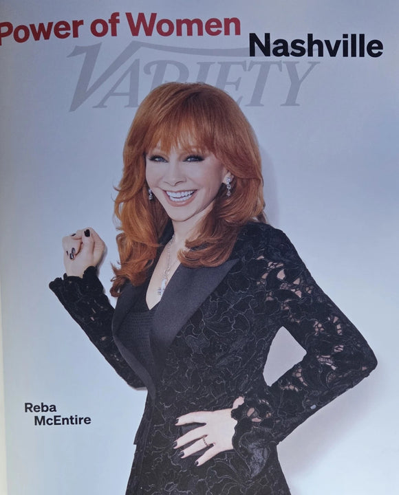 REBA McENTIRE - VARIETY MAG - APRIL 29 , 2025 - NEW