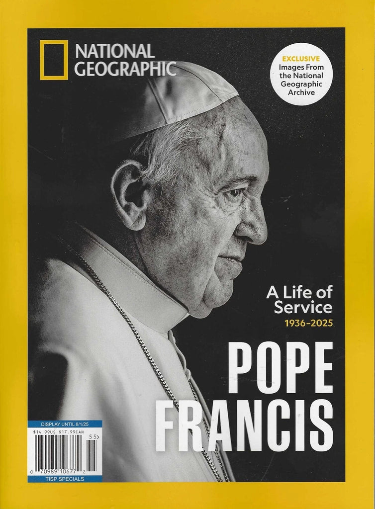 National Geographic Special A life of Service Pope Francis 1936-2025