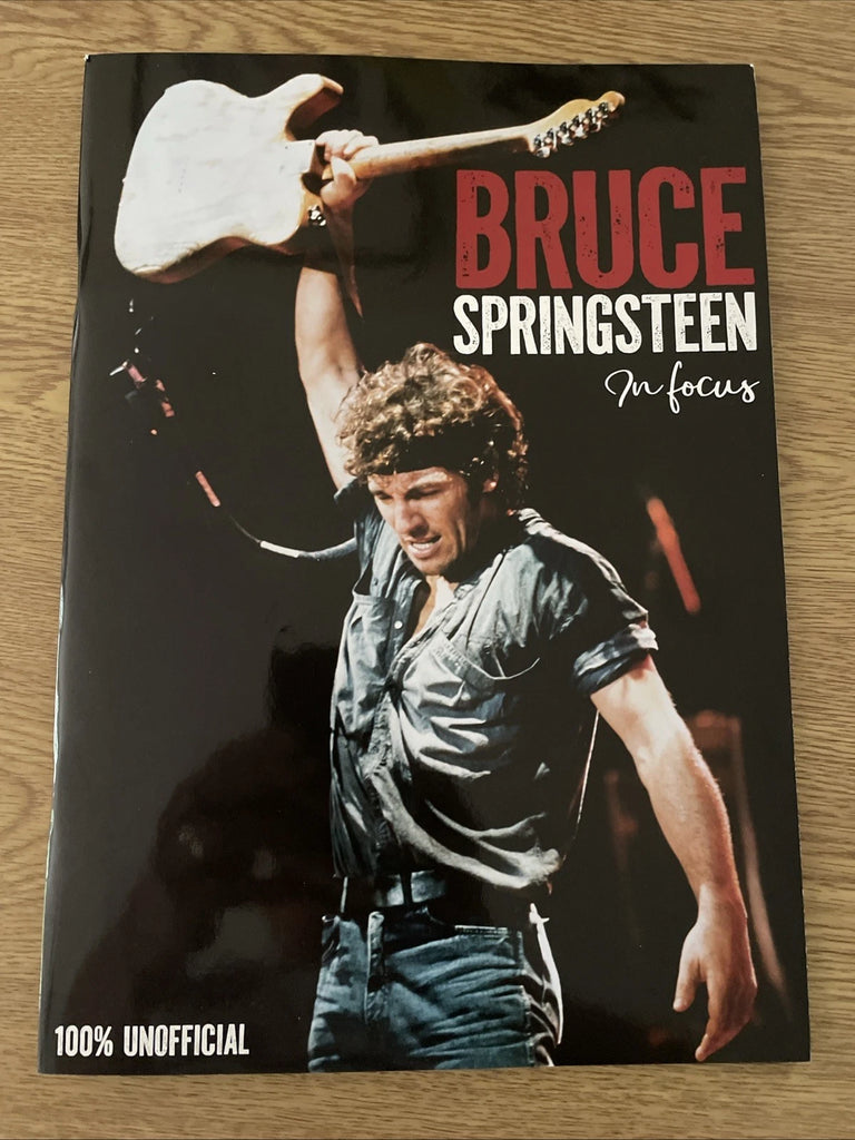 BRUCE SPRINGSTEEN In Focus Poster Magazine (May 2025)