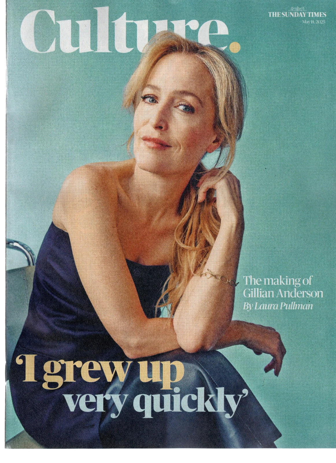 Culture Magazine 11th May 2025 Gillian Anderson cover