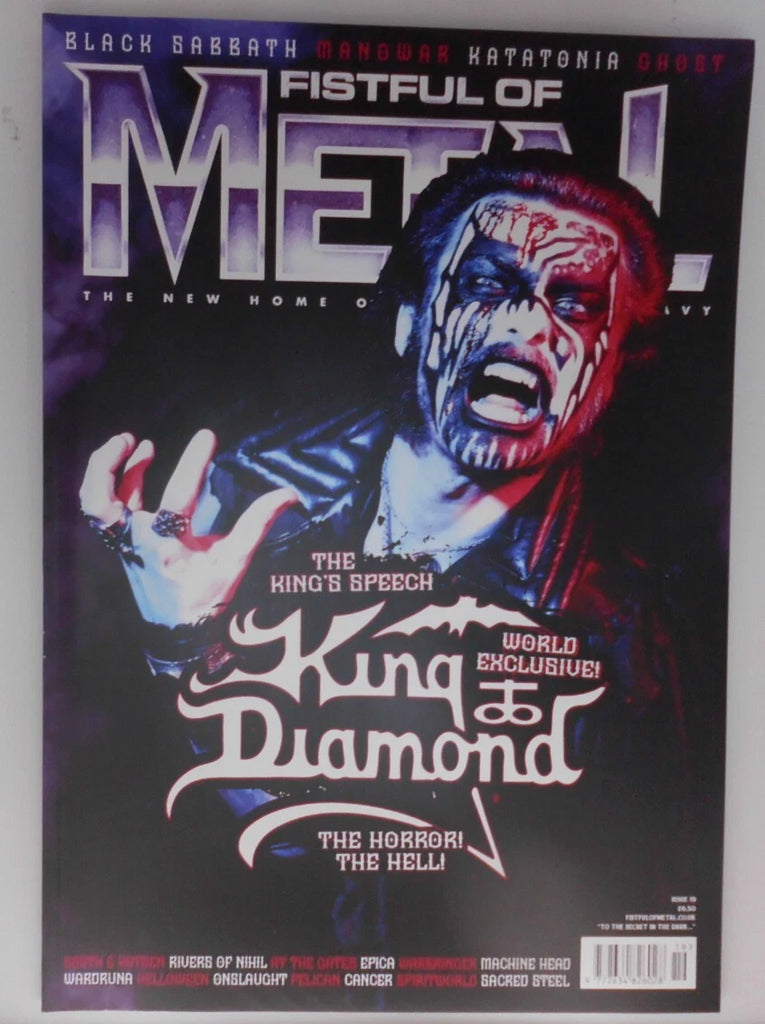 Fistful of Metal magazine #19 2025 King Diamond Ghost
