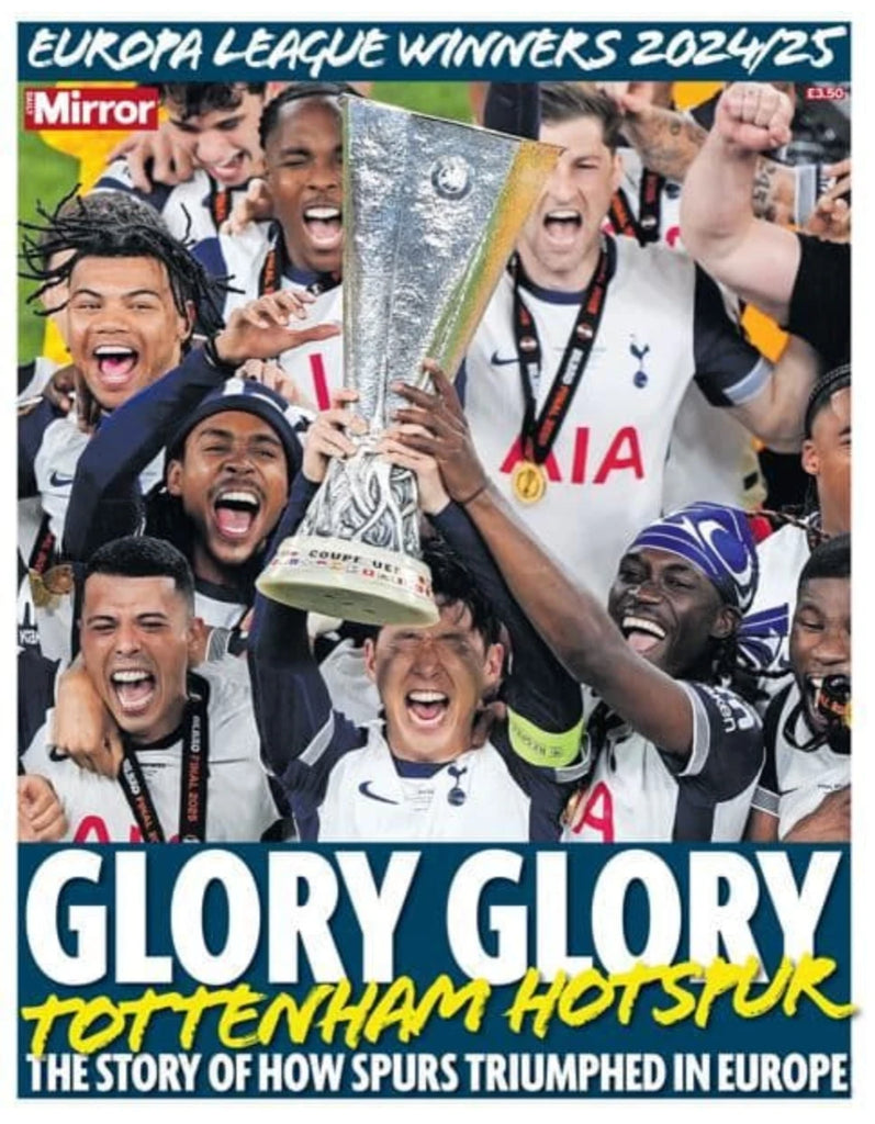 Daily Mirror Special - Glory Glory Tottenham Hotspur - Europa League Winners