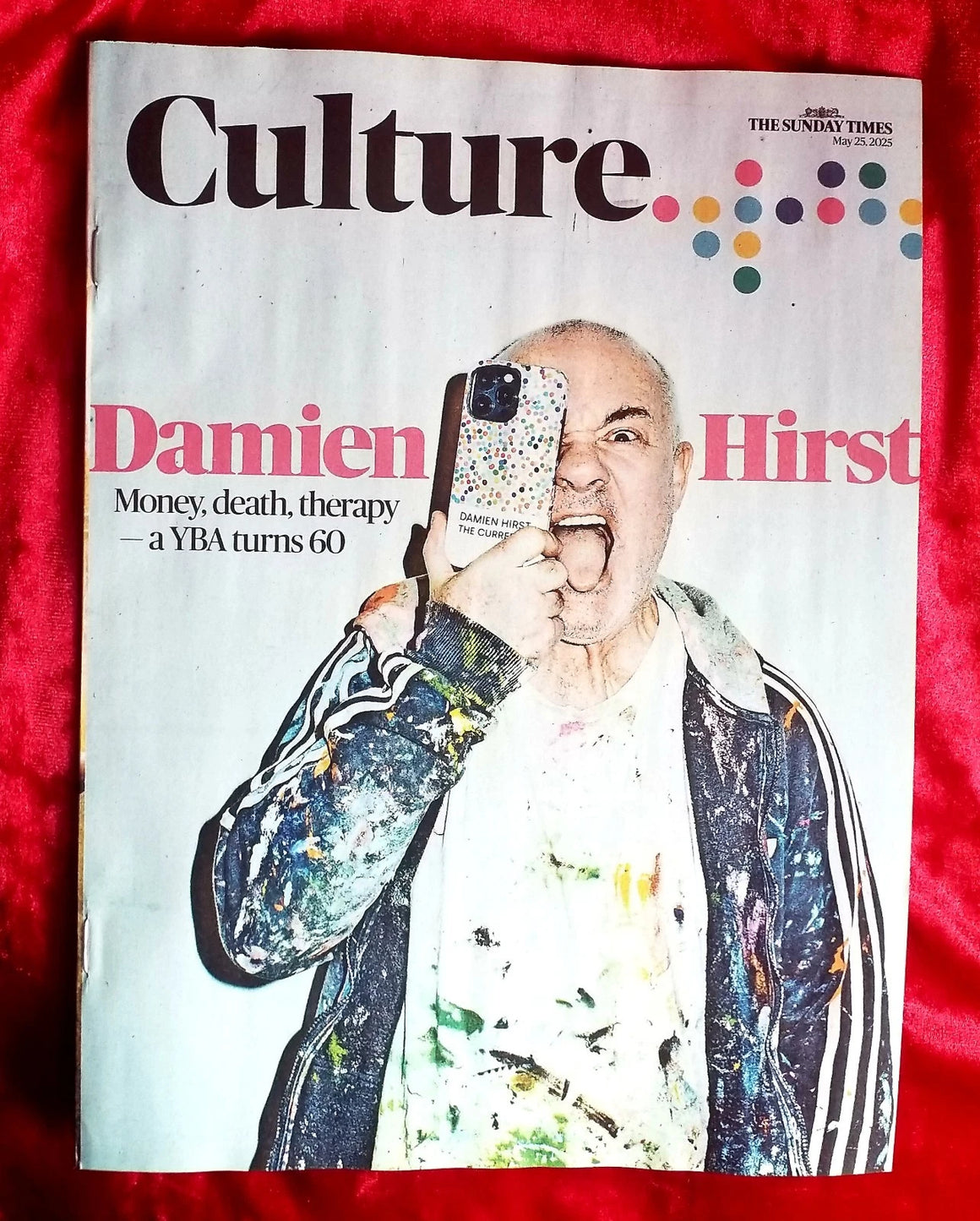 Culture Magazine 25th May 2025 Damien Hirst Georgia Tennant