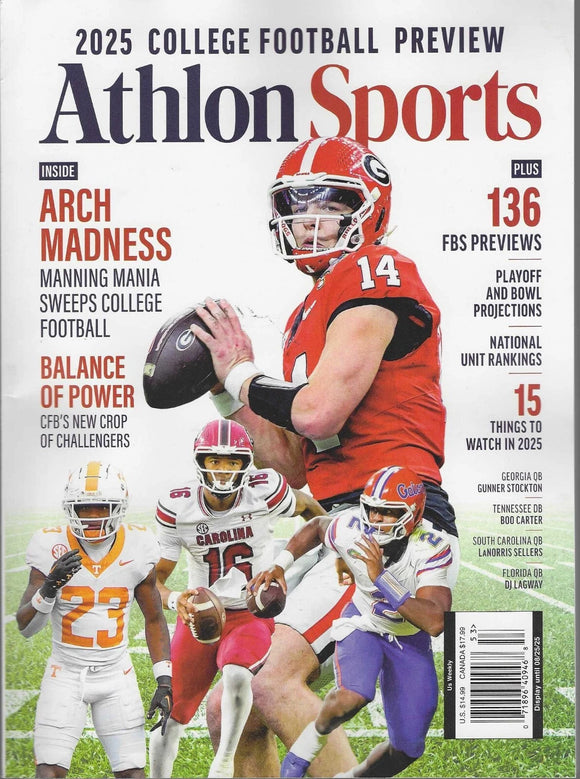 Athlon Sports 2025 College Football Preview Clemson Cover