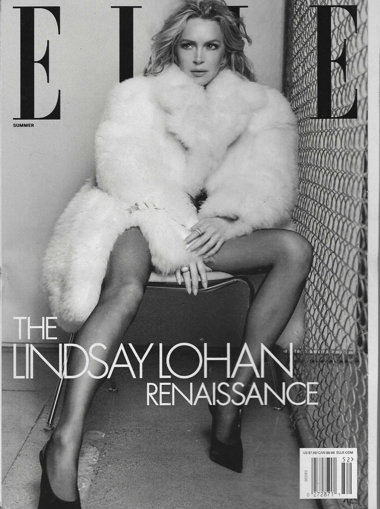 Elle USA Magazine June 2025 Lindsay Lohan