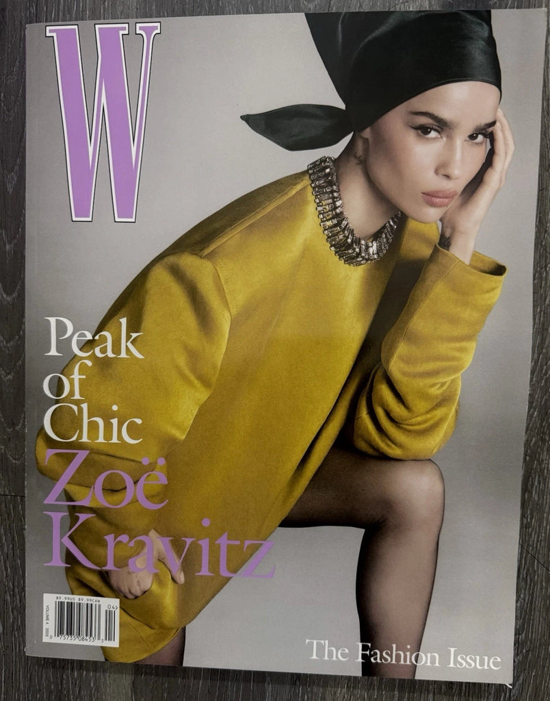 W MAGAZINE - VOLUME 4, 2025 - ZOE KRAVITZ - BRAND NEW