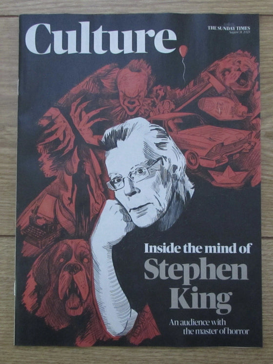 STEPHEN KING - SUNDAY TIMES CULTURE MAGAZINE 31 AUGUST 2025 Austin Butler