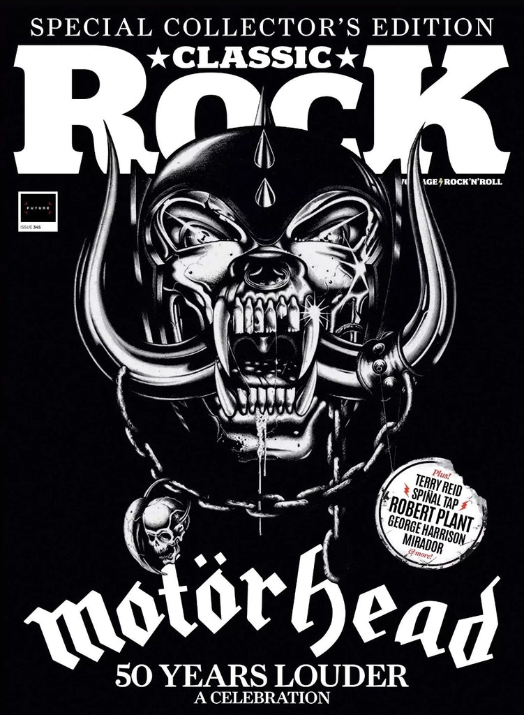 Classic Rock Magazine (UK) October 2025 (#345) - Motorhead 50 Years & Free Gifts