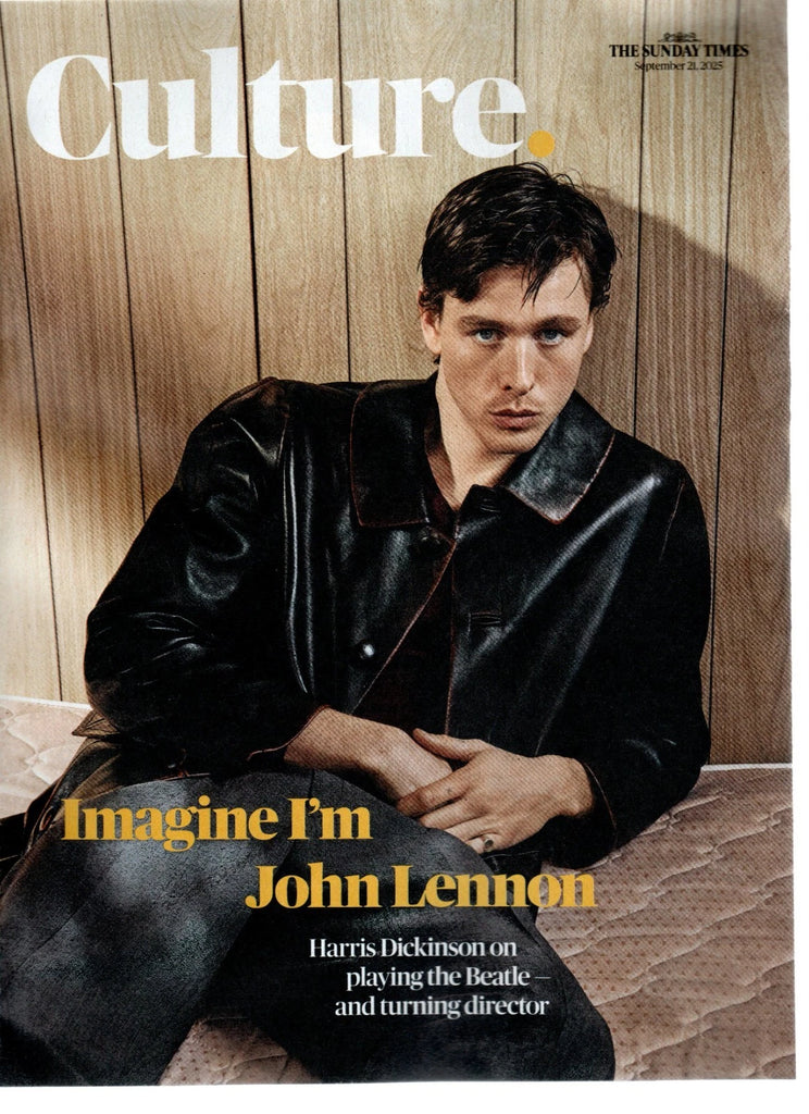 HARRIS DICKINSON - SUNDAY TIMES CULTURE MAGAZINE 21 SEPT 2025 Olly Alexander