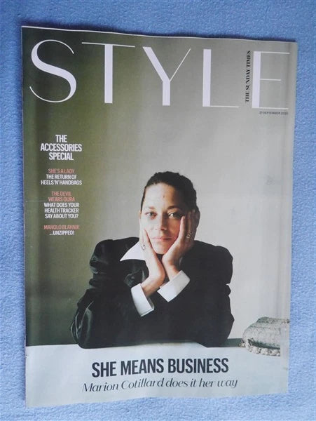 STYLE Magazine 21-SEPT-2025 MARION COTILLARD