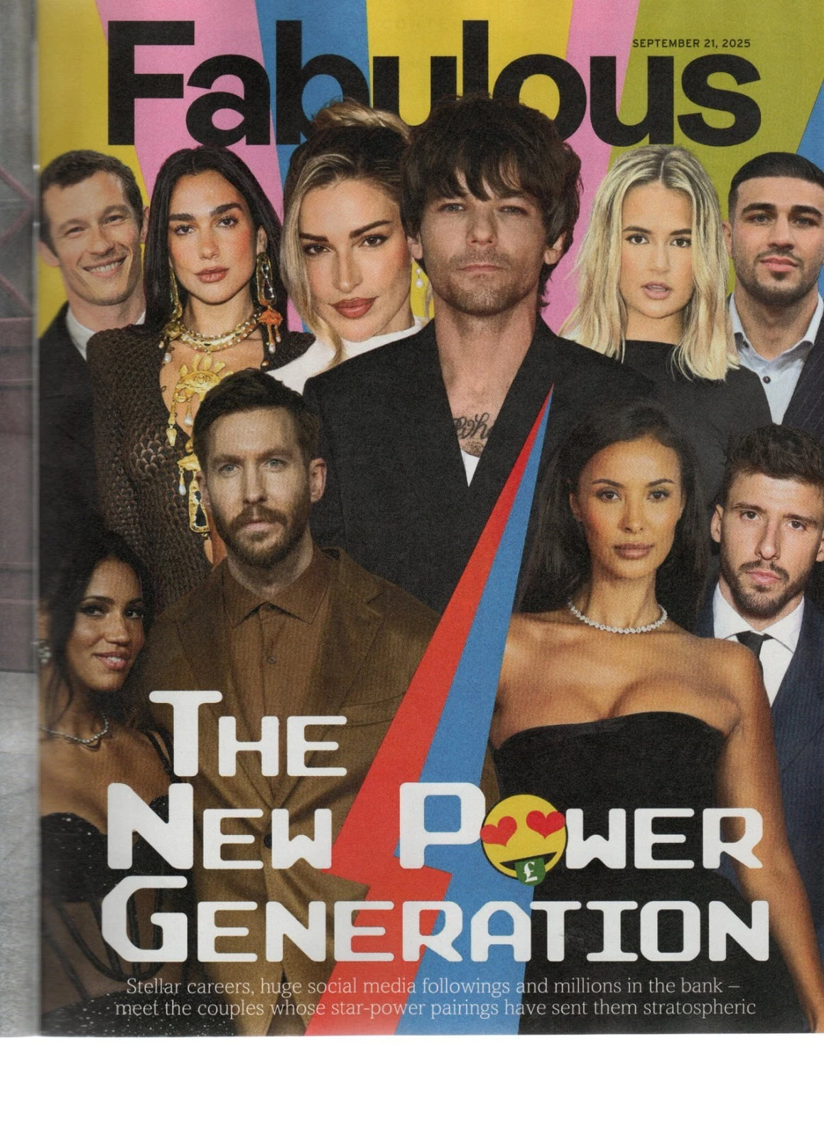 Fabulous Magazine – Sept 21, 2025 LOUIS TOMLINSON Dua Lipa