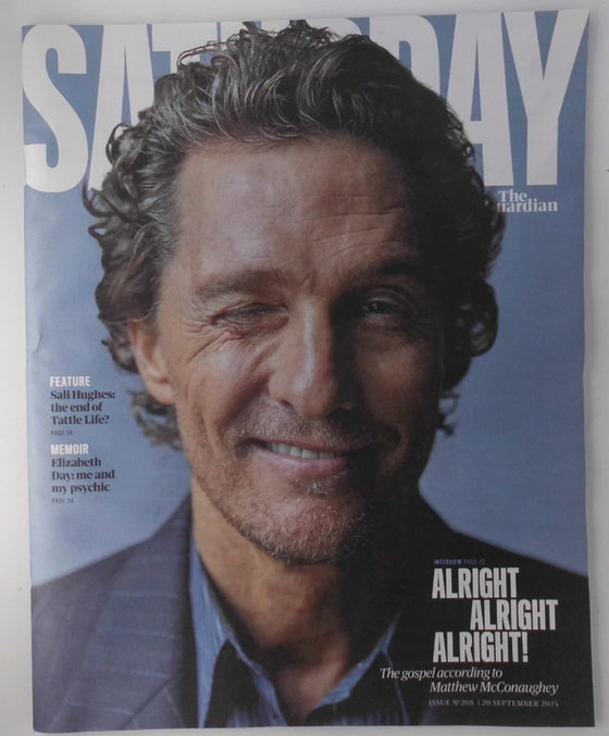 The Guardian Saturday magazine 20th September 2025 Matthew McConaughey