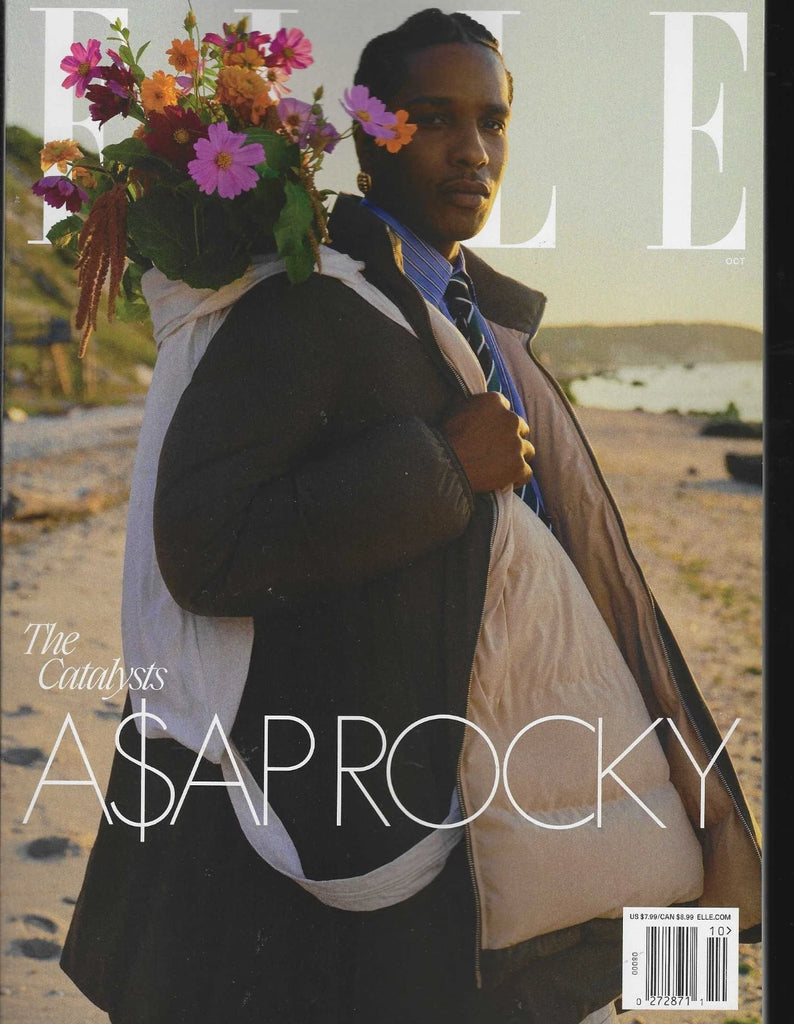 ELLE MAGAZINE - USA - OCTOBER 2025 - A$AP ROCKY- BRAND NEW