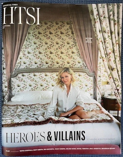 How To Spend It Magazine Sept 27 2025 – KRISTEN DUNST Sofia Coppola