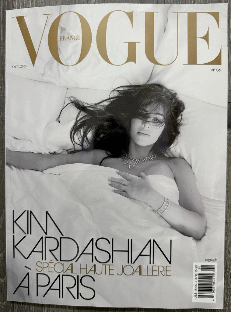 Vogue France Oct 2025 Magazine - Kim Kardashian Feature - Brand New