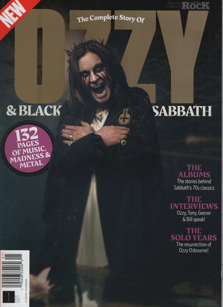 Classic Rock Platinum magazine 2025 Complete Story of Ozzy Osbourne & Black Sabbath