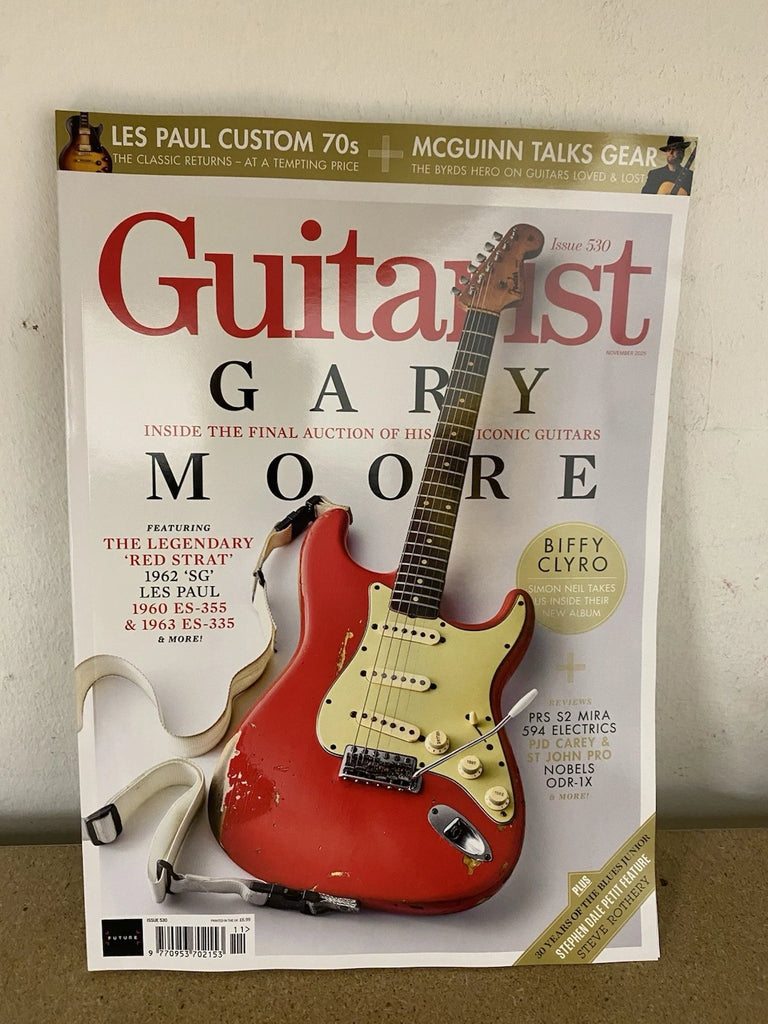 Guitarist Magazine November 2025 GARY MOORE Thin Lizzy