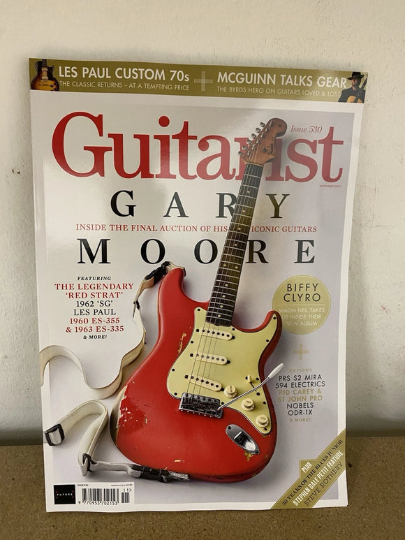 Guitarist Magazine November 2025 GARY MOORE Thin Lizzy