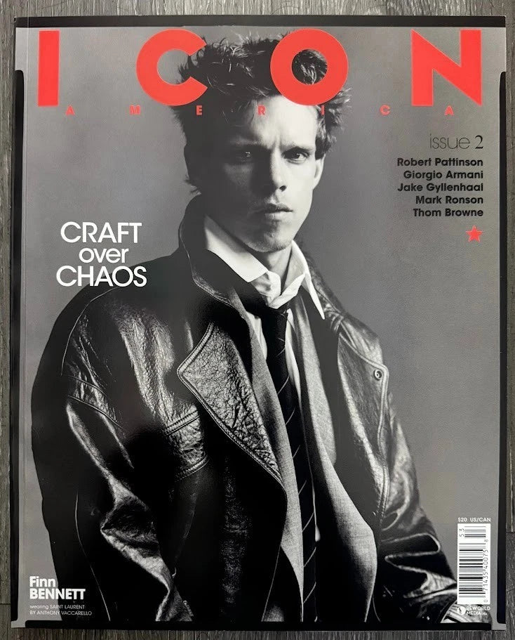 Icon Magazine October ICON MAGAZINE - USA EDITION - ISSUE #2, 2025 - FINN BENNETT - BRAND NE ...