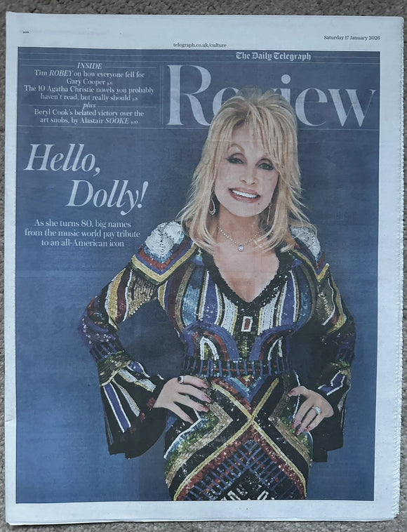 Daily Telegraph Review Jan 17 2026 - Dolly Parton
