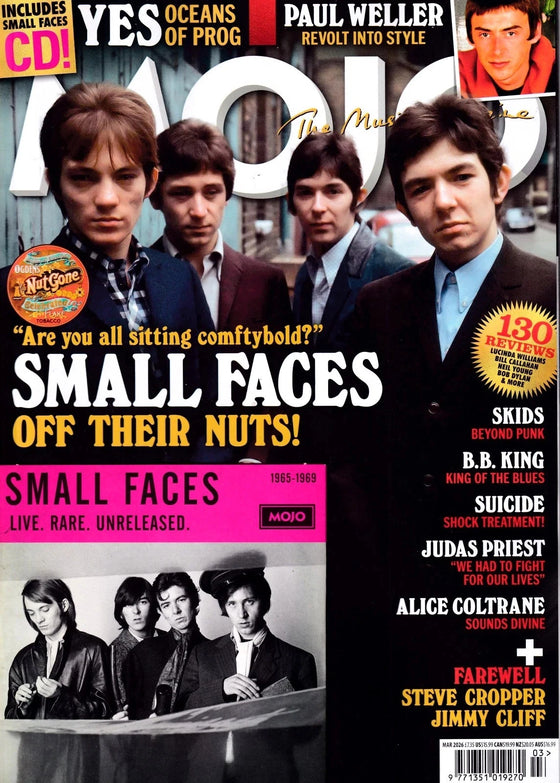 MOJO Magazine 388 – March 2026: Small Faces + Live Rare and Unreleased CD included