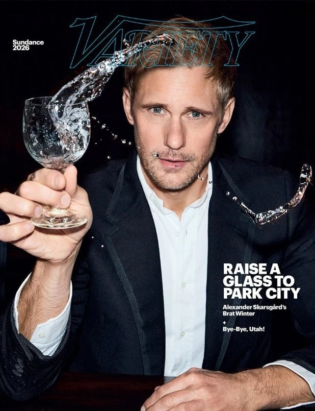 ALEXANDER SKARSGARD - VARIETY MAGAZINE - JANUARY 2026 - SUNDANCE