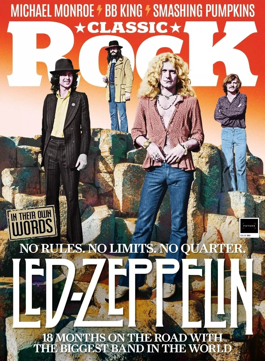 Classic Rock Magazine (UK) March 2026 (350) - Led Zeppelin - Smashing Pumpkins - BB King - Michael Monroe