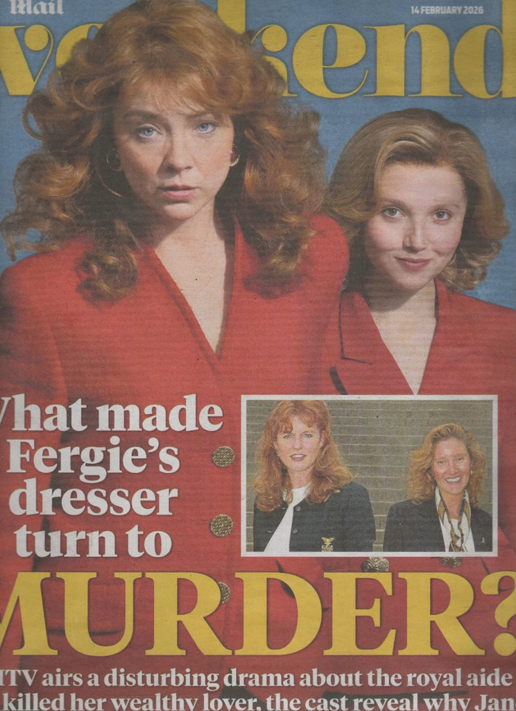Daily Mail Weekend Magazine February 14 2026 - Natalie Dormer, Mia McKenna Bruce