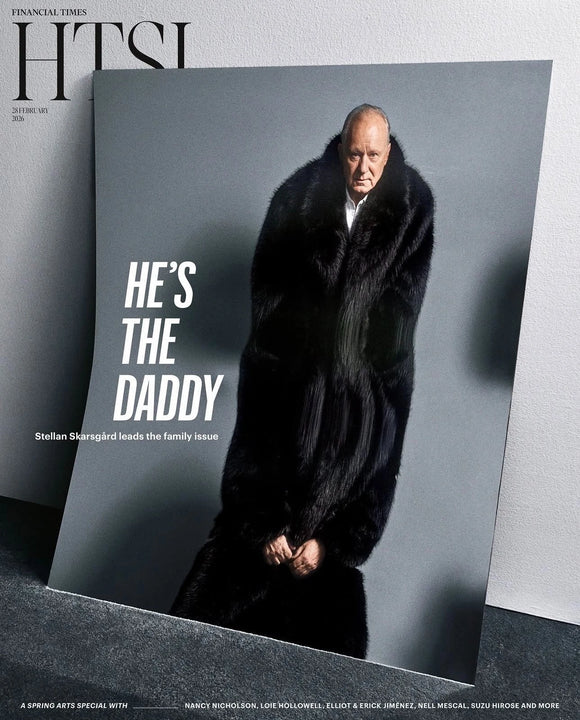 HTSI Feb 28, 2026 Stellan Skarsgård Oscar Cover FT Weekend Spring Arts Special